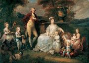 Angelica Kauffmann Portrait of Ferdinand IV of Naples, and his Family oil painting